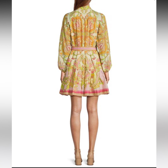 NWT Antonio Melani
Scarf Print Floral Border Print Brynn Dress - Picture 5 of 7